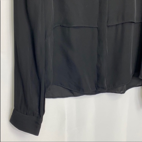 Theory Rosita Layered Silk Blouse - Picture 3 of 5